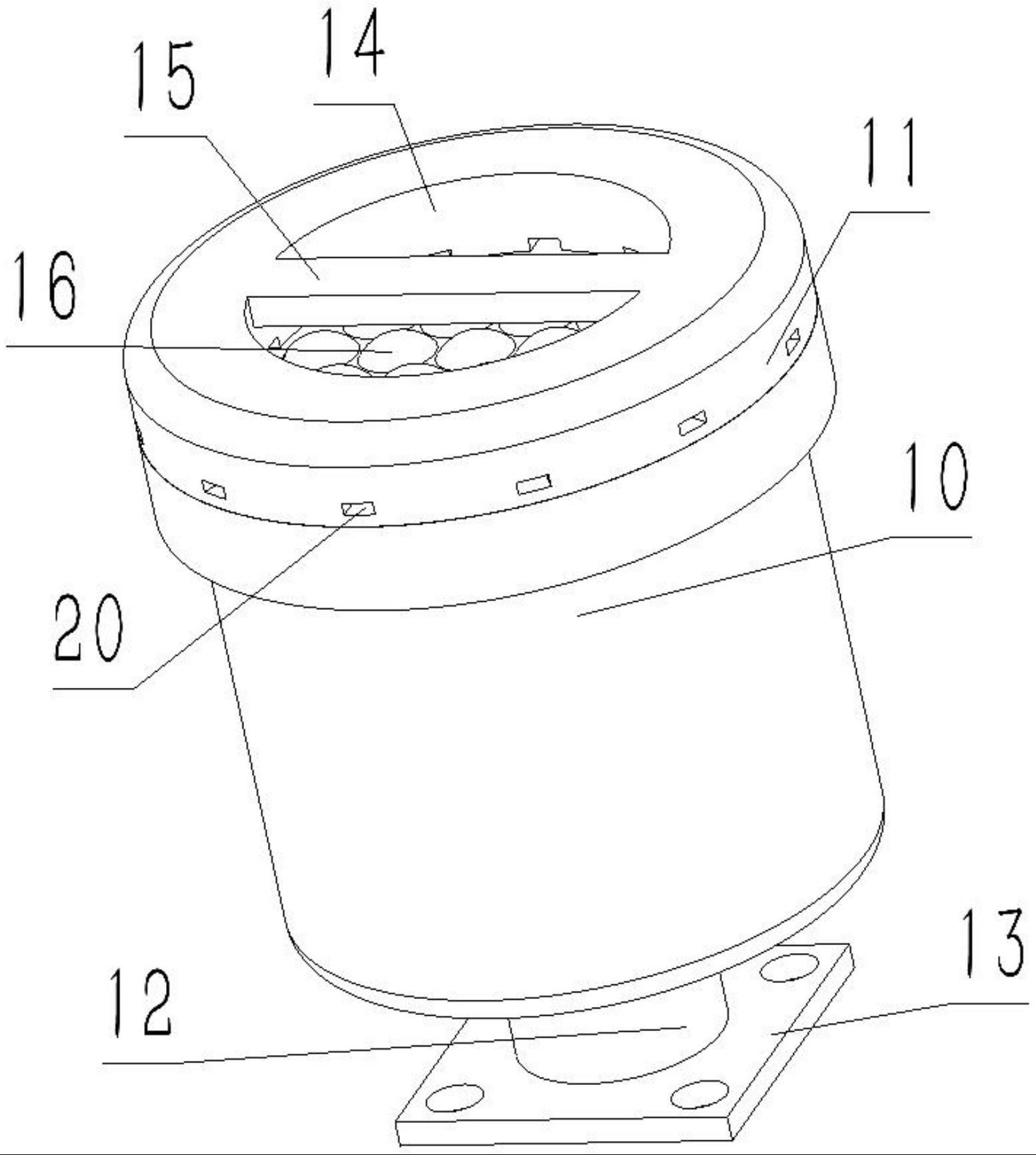 一种低水位报警器外壳的制作方法