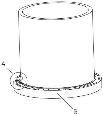 一种用于风力发电机组变桨轴承轴向跳动检测机构的制作方法