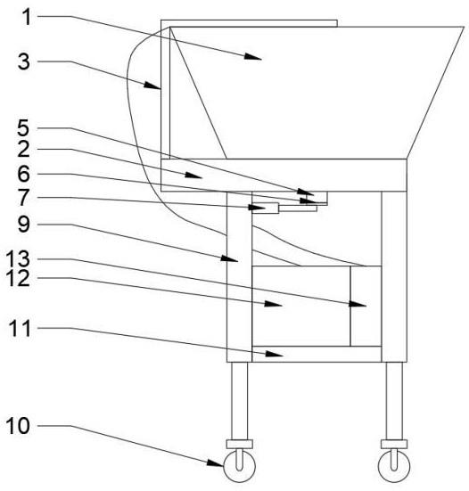 一种建筑用储料桶的制作方法