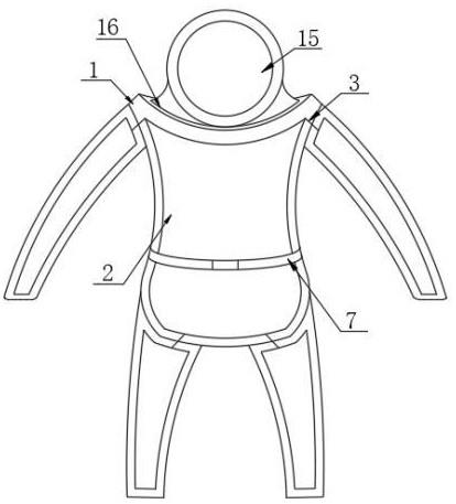 一种干式保暖潜水服的制作方法