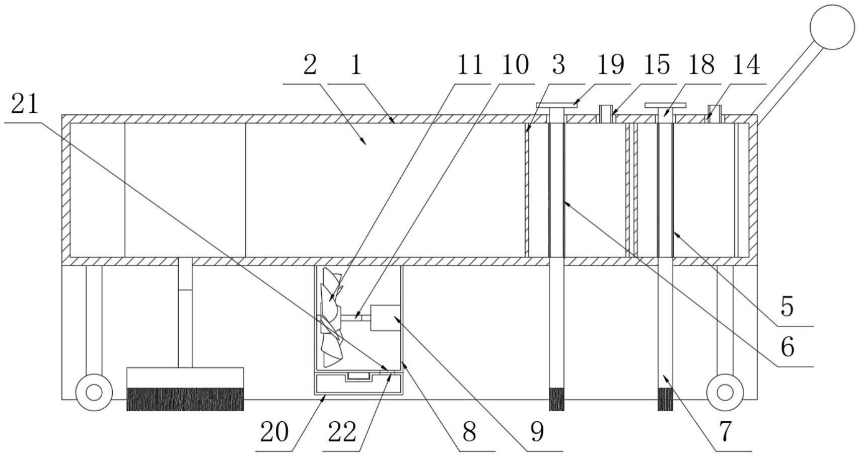 一种市政道路施工用标线涂画装置的制作方法